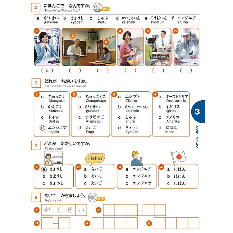 Giáo trình Marugoto A1 - Hiểu biết ngôn ngữ văn hóa Nhật - Ảnh 5