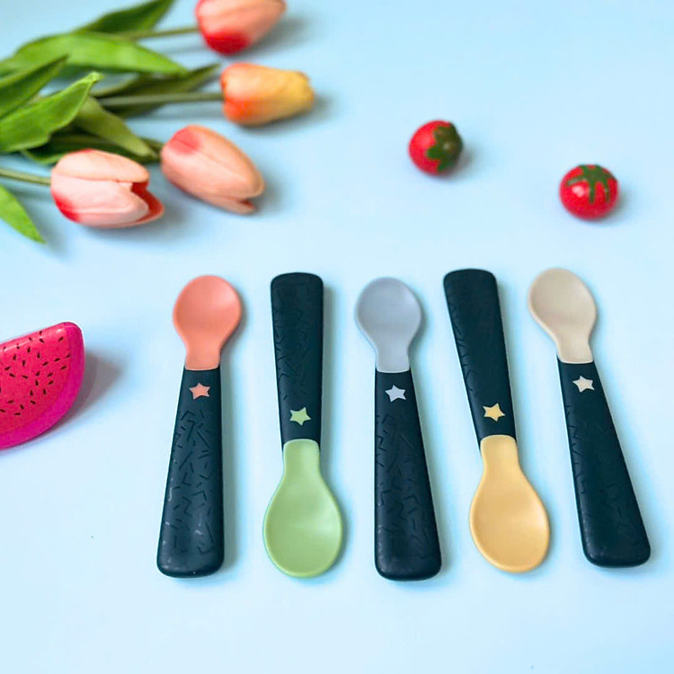 Thìa Tập Ăn Tommee Tippee Bộ 5 Chính hãng Giá rẻ - Hình ảnh 5