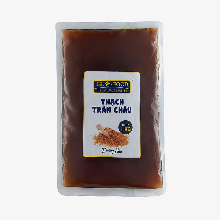 Thạch trân châu Đường Nâu GLOFOOD 1KG