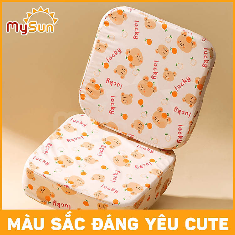 Đệm lót ghế ăn dặm MySun 5cm Chính hãng Tiết kiệm - Hình ảnh 5