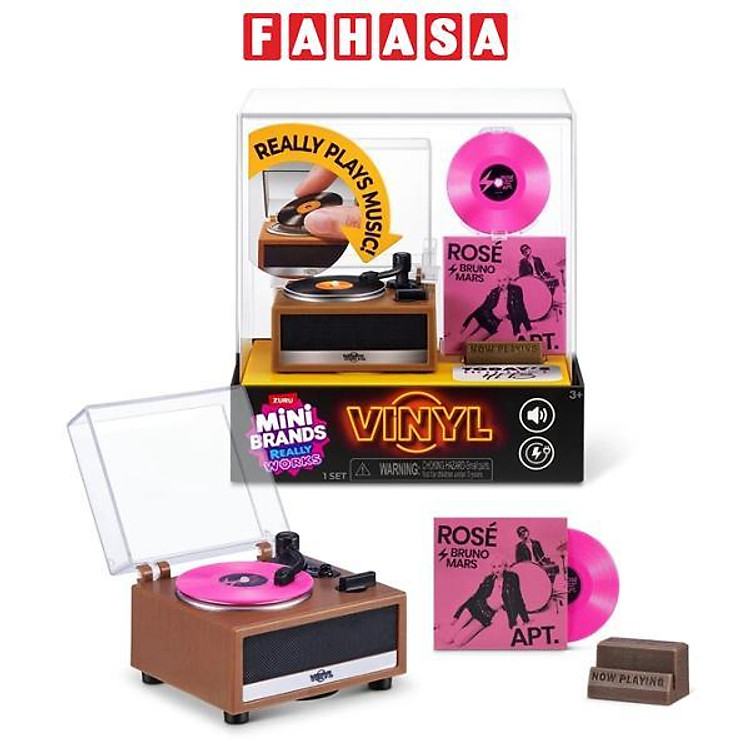 Đồ Chơi Sưu Tầm Mini Brands Vinyl Playset Cube - Zuru Toys 77794 (Sản Phẩm Bên Trong Là Ngẫu Nhiên)