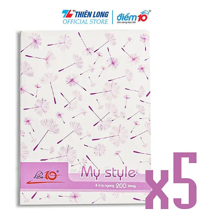 Tập Học Sinh 200 Trang 4 Ô Ly Ngang Điểm 10 (5-10 Tập) - Ảnh 2