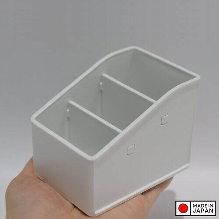 Khay đựng đồ dùng văn phòng 03 ngăn Neuube - Xám xanh - Ảnh 7