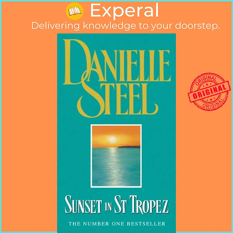 Sách - Sunset in St Tropez by Danielle Steel (UK edition, paperback)