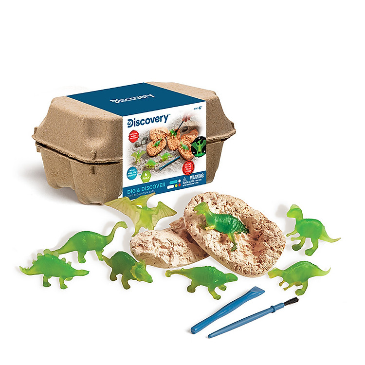 Đồ Chơi Khảo Cổ 6 Trứng Khủng Long Chính hãng Giá rẻ - Hình ảnh 4