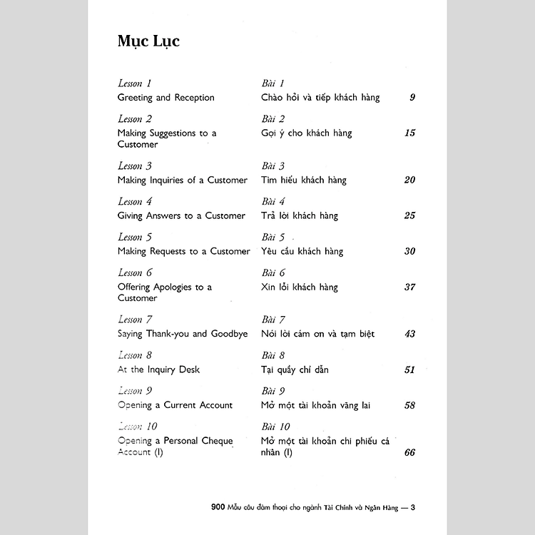 900 Mẫu Câu Đàm Thoại Trong Ngành Tài Chính Và Ngân Hàng - Ảnh 2