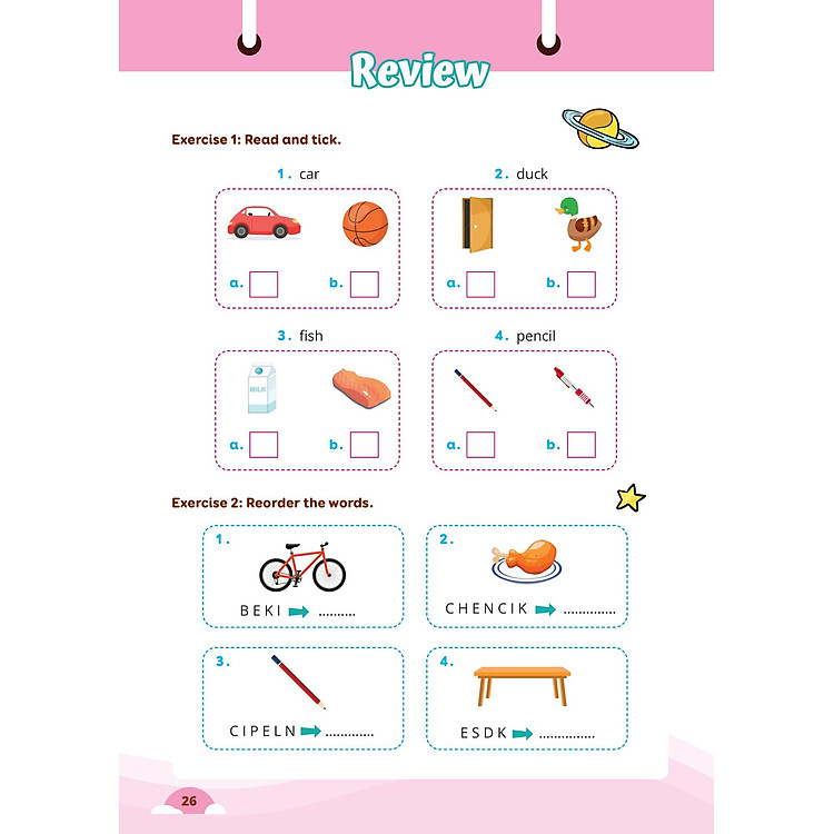 Luyện Viết Chữ Từ Vựng Tiếng Anh Theo Chương Trình Sách Giáo Khoa 1 (Global) - Ảnh 2