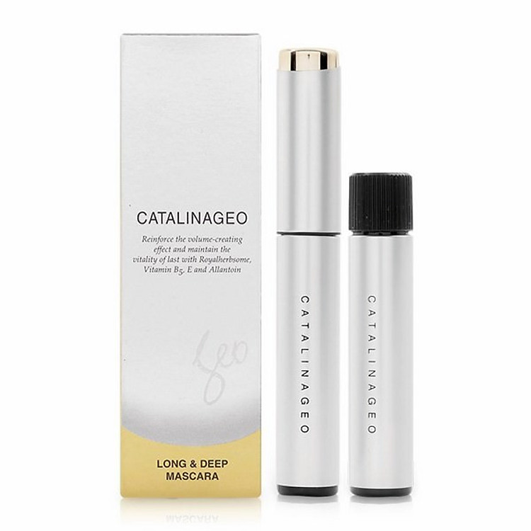 Mascara Làm Dài Mi Catalina Long & Deep Mascara #6 Black Catalina Geo_Py02