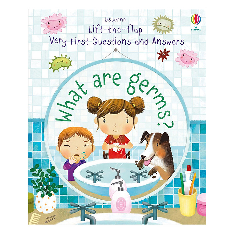 Sách Usborne What are germs?