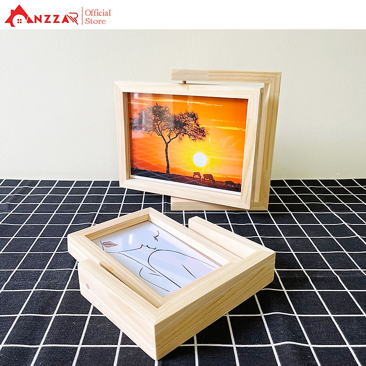 Khung ảnh để bàn Anzzar-03 (15x10x4cm) - Ảnh 5