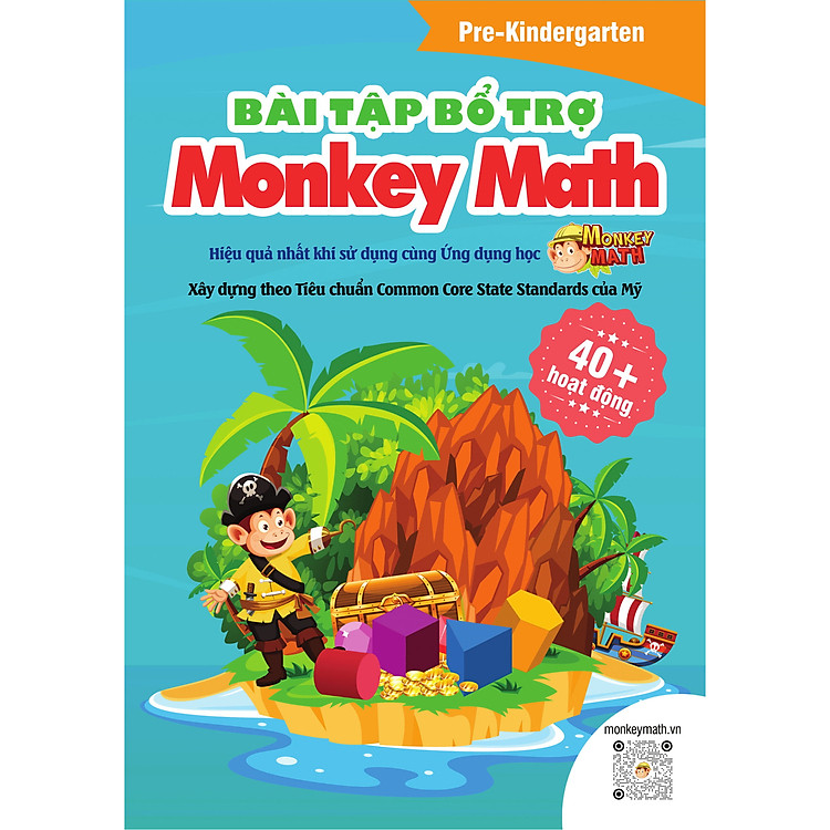 Bài tập bổ trợ Monkey Math - Pre-Kindergarten