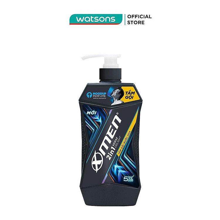 Tắm & Gội Xmen Hương Nước Hoa 2In1 Vegas Delight 630g