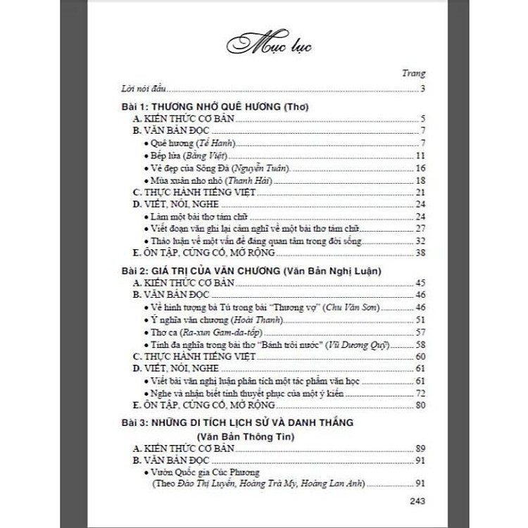 Hướng Dẫn Học Ngữ Văn 9 - Tập 1 + 2 (Bám Sát SGK Chân Trời Sáng Tạo) - Ảnh 3