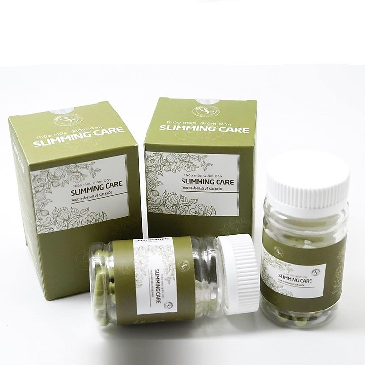 Comnbo 2 hộp thực phẩm bảo vệ sức khỏe thảo mộc Slimming Care số 1 (30 viên)