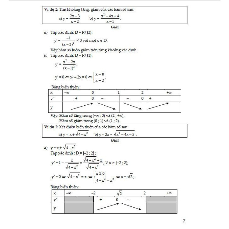 Kĩ Thuật Giải Nhanh Bài Toán Hay và Khó Giải Tích 12 - Ảnh 4