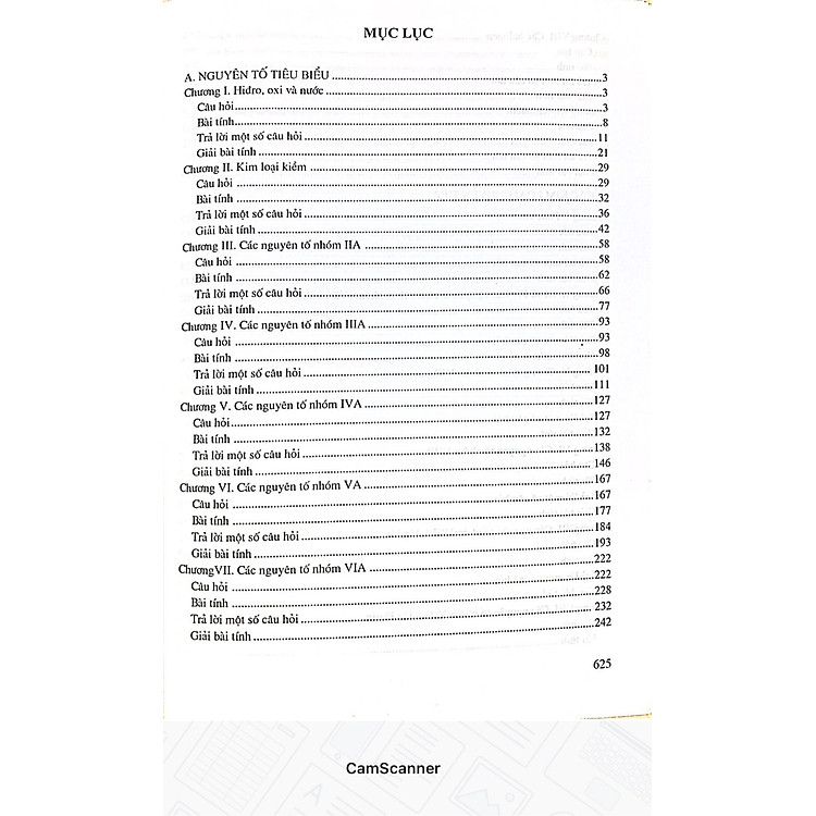 Bài tập Hoá học vô cơ, Quyển III, Hoá học các nguyên tố - Ảnh 3