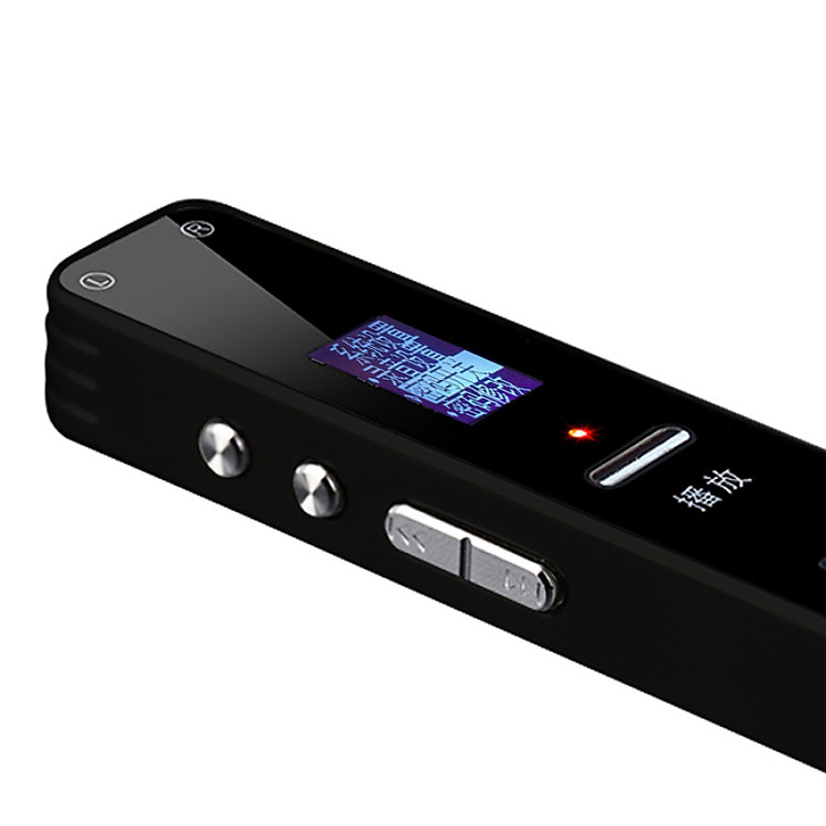 Máy Ghi Âm Từ Xa Mini Giảm Ồn Độ Nét Cao WANLIPO Wan Li Po 8G TF-91 - Đen