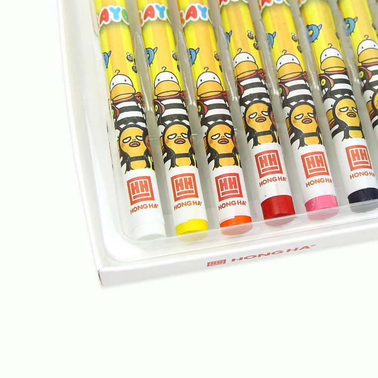 Sáp màu Hồng Hà Oringa 12 màu (10 hộp) - Ảnh 3