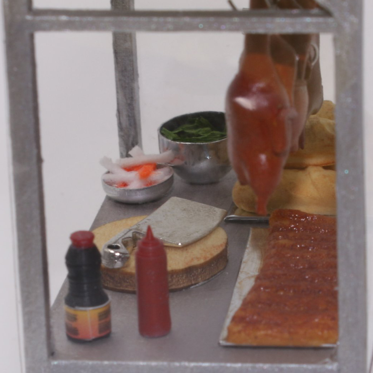 Mô hình DIY Sài Gòn - Xe bánh mì Chính hãng Giá tốt - Hình ảnh 3