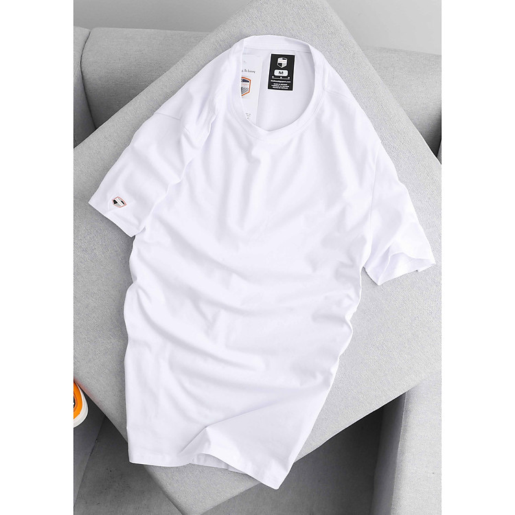 Áo Thun Nam Unisex Cotton Trơn Basic, Áo Phông Thể Thao Cổ Tròn Form Rộng Tay Lỡ Cao Cấp Big Sport BS01