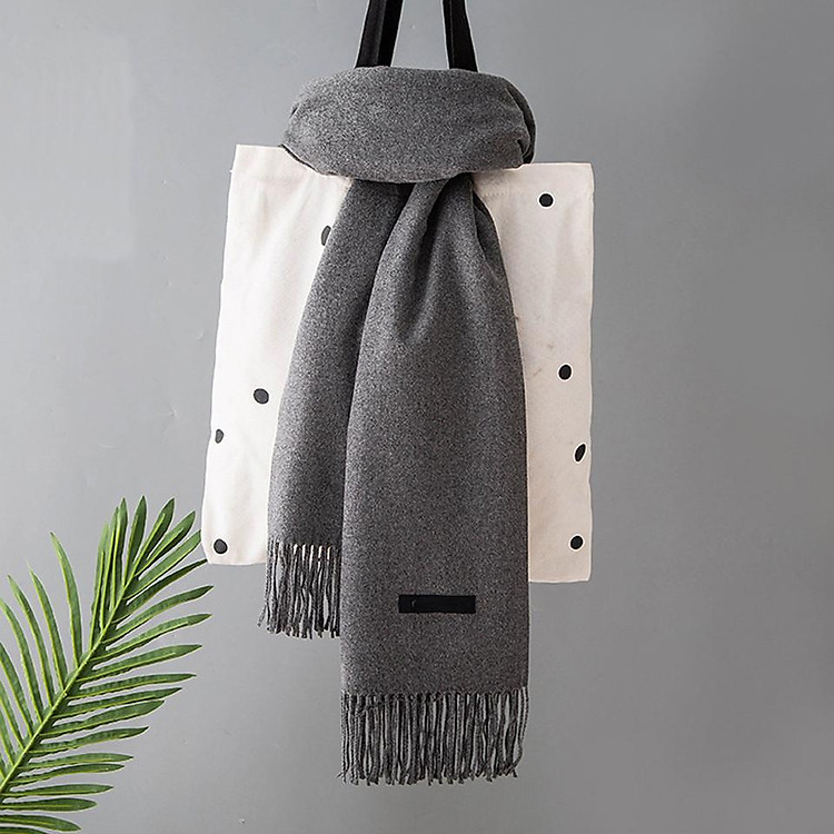 Khăn Choàng Cổ Nữ Thời Trang - KQC04 -Màu Xám