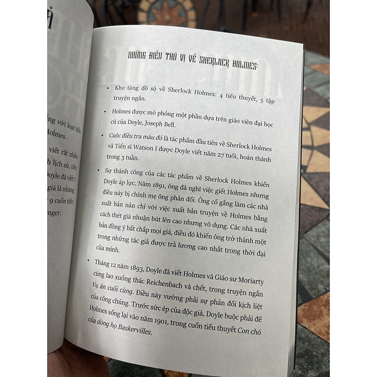 SHERLOCK HOLMES TUYỂN TẬP - Ảnh 3