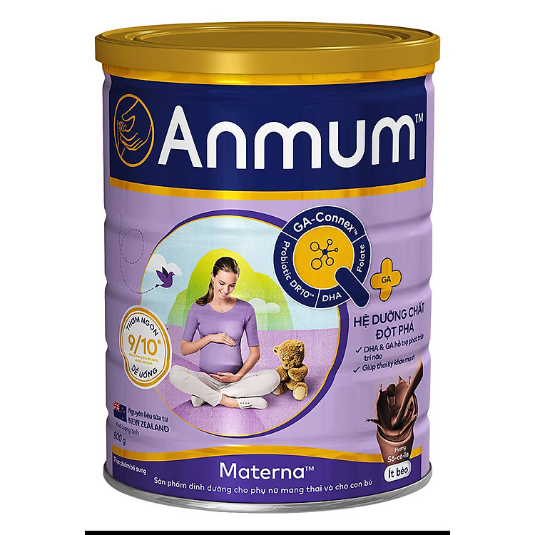 Sữa Bột Anmum Materna Chocolate 800g - Tặng ly Đảm bảo Giá tốt - Hình ảnh 3