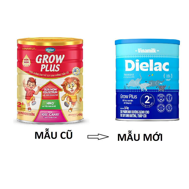 Nơi mua Sữa bột Vinamilk Dielac Grow Plus 1400g Chính hãng Ưu đãi - Hình ảnh 2