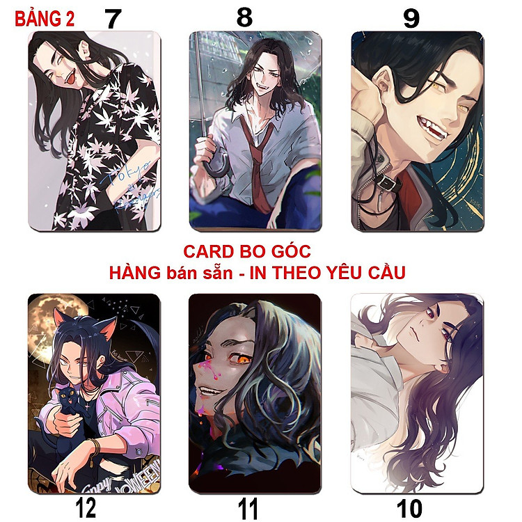 Card Hình Baji Keisuke Tokyo Revengers (6 ảnh khác nhau) - Ảnh 2
