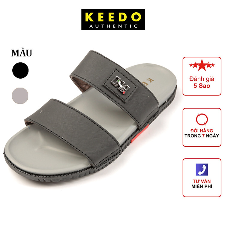 Dép Nam Cao Cấp Hai Quai Thời Trang KEEDO KD0505