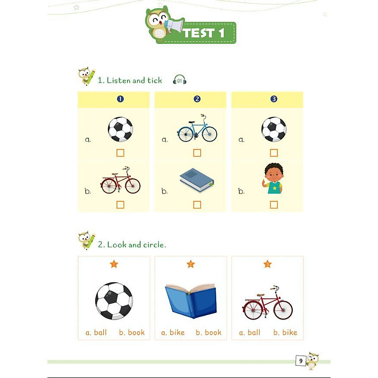 50 Đề Tăng Điểm Nhanh Tiếng Việt, Toán, Tiếng Anh – Lớp 1