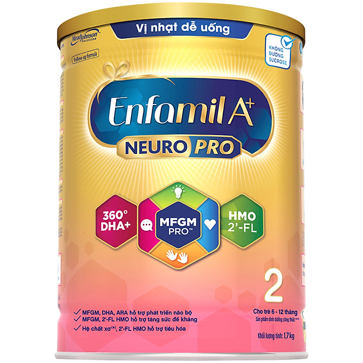Nơi mua Sữa bột Enfamil A+ NeuroPro 2 - 1.7kg Chất lượng Ưu đãi - Hình ảnh 2