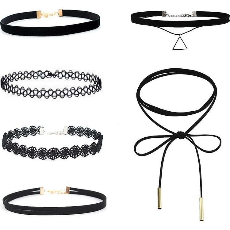 Set 6 vòng cổ choker nữ