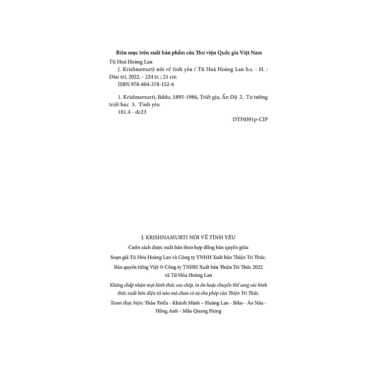 J. Krishnamurti Nói Về Tình Yêu - Ảnh 3