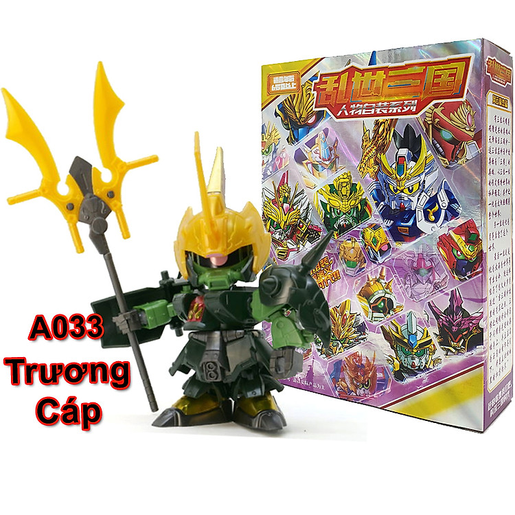Xếp Hình Màu Sắc Sáng Tạo Gundam A033