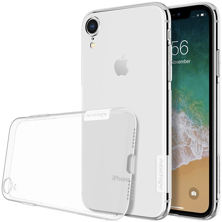 Ốp lưng dẻo dành cho iPhone XR hiệu Nillkin (Trong suốt) - Hàng chính hãng