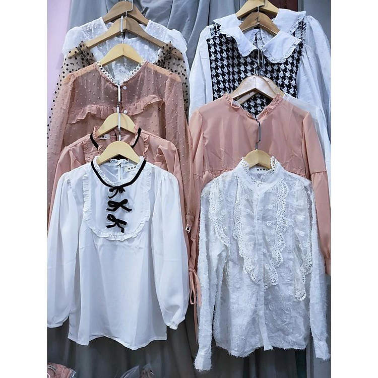 Áo kiểu tiểu thư bánh bèo