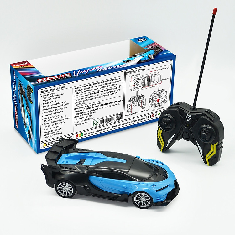 Đồ Chơi Duka: Siêu Xe Điều Khiển Veyron Chính hãng Giá rẻ - Hình ảnh 3