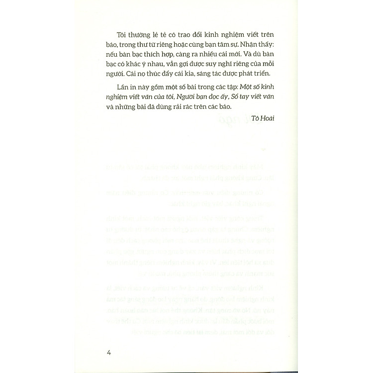 Sổ Tay Viết Văn - Những Chia Sẻ Về Kinh Nghiệm Cầm Bút - Ảnh 3