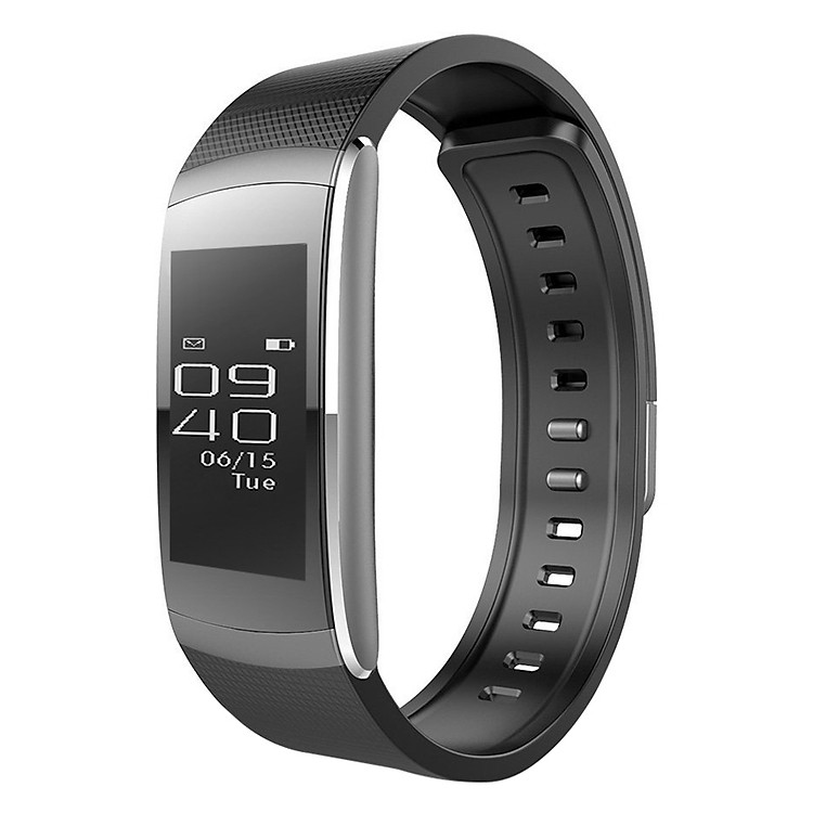 Vòng Đeo Tay Thông Minh Iwown I6 Pro (Đen) - Hàng Chính Hãng
