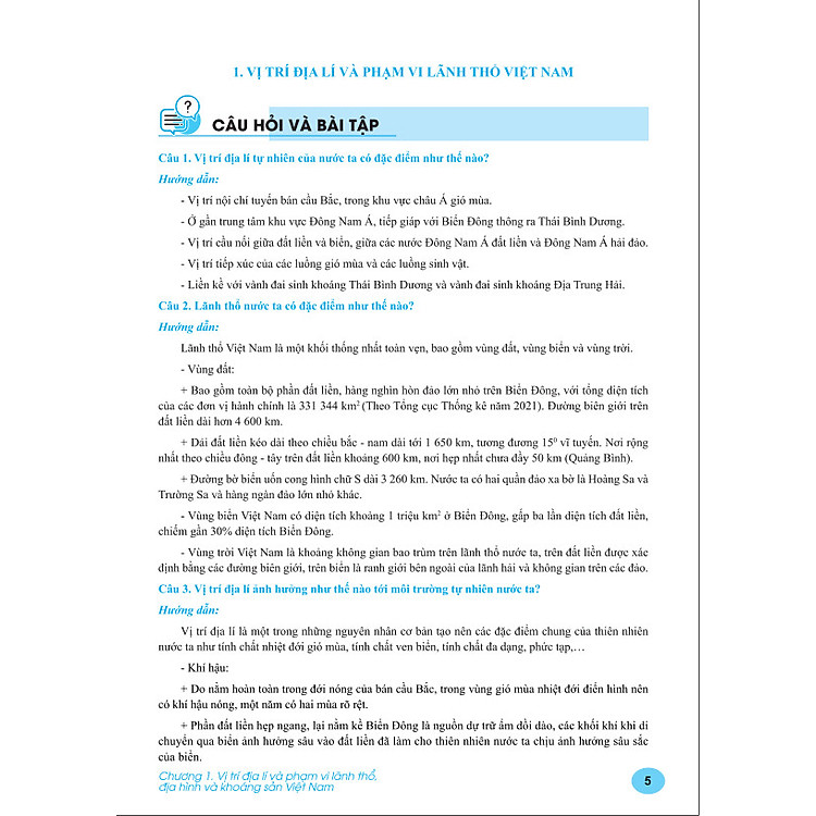 Bồi Dưỡng Học Sinh Giỏi Địa Lí 8 - Ảnh 4