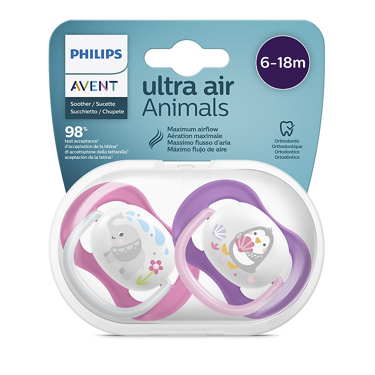 Mua Núm ty ngậm Philips Avent hình thú Đảm bảo Ưu đãi - Hình ảnh 2