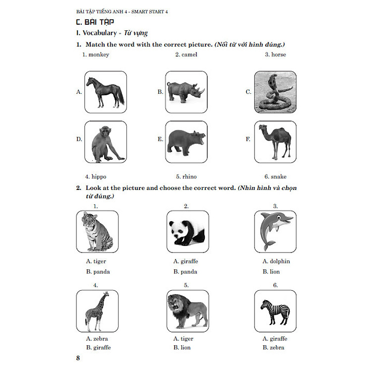 Bài Tập Tiếng Anh 4 - Ảnh 3