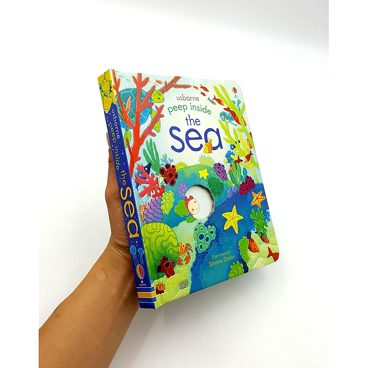 Usborne Peep Inside The Sea - Ảnh 3