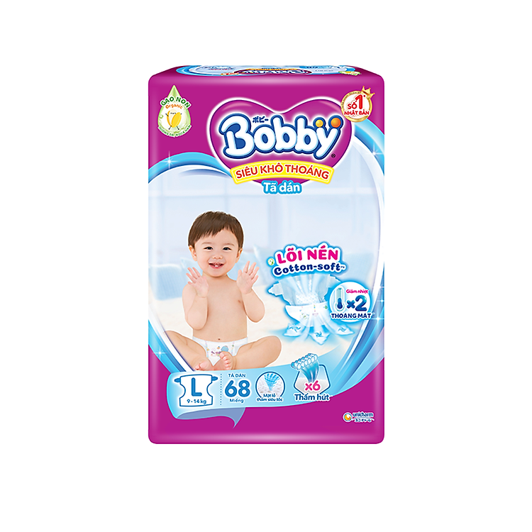 Mua Combo 2 tã dán Bobby thấm mồ hôi Chính hãng Ưu đãi - Hình ảnh 2