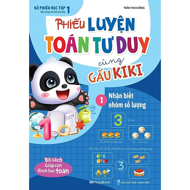 Phiếu Luyện Toán Tư Duy Cùng Gấu Kiki 1