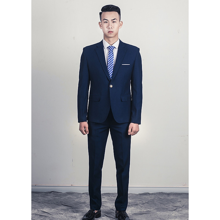 Bộ Vest Màu Tím Than