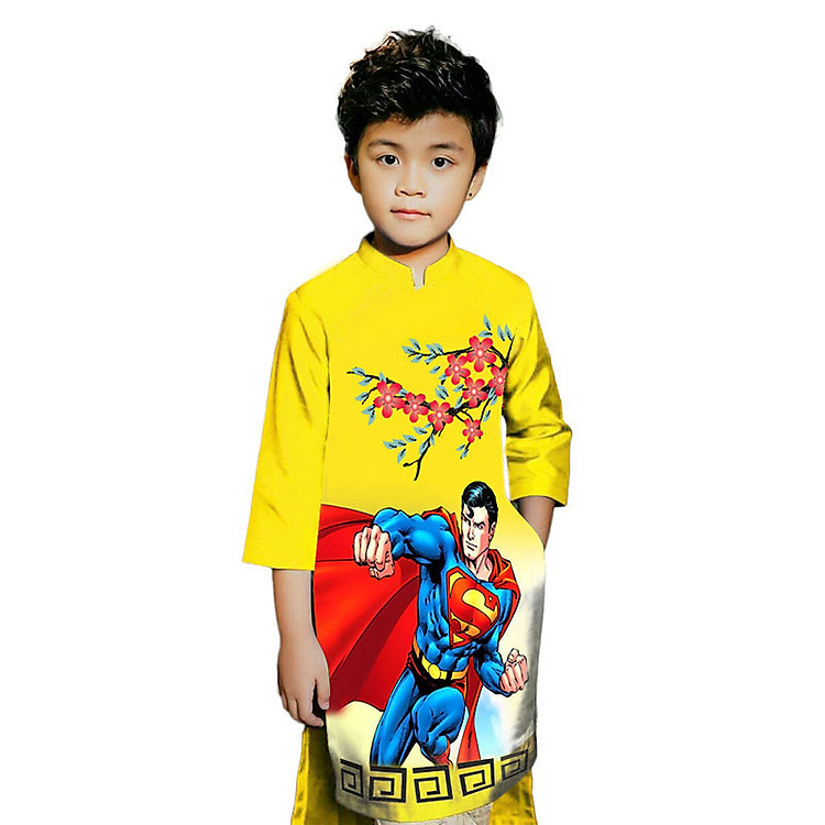 Áo Dài Bé Trai Bonchop Avengers