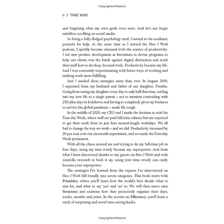 Time Wise: Productivity Secrets Of The World's Most Successful People - Ảnh 6