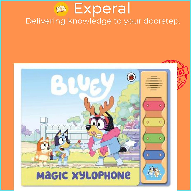 Sách - Bluey: Magic Xylophone Sound Book by Bluey (UK edition, hardcover)